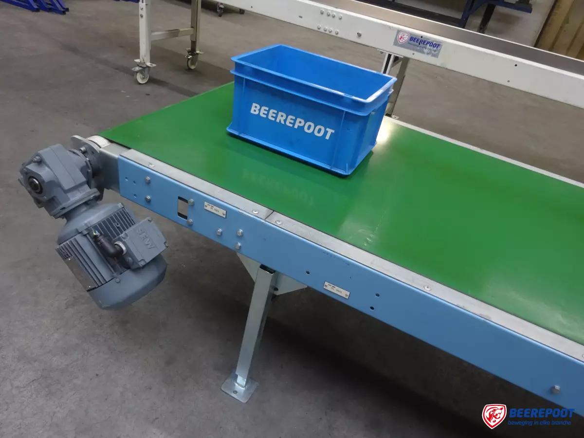 Vlakke transportband